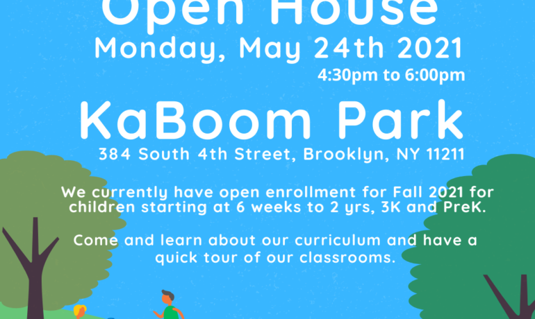 Fall 2021 Open House for PreK